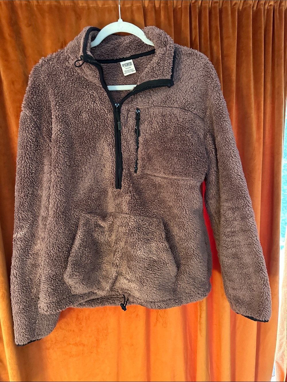 Victoria’s Secret Pink size Medium Sherpa pullover sweater